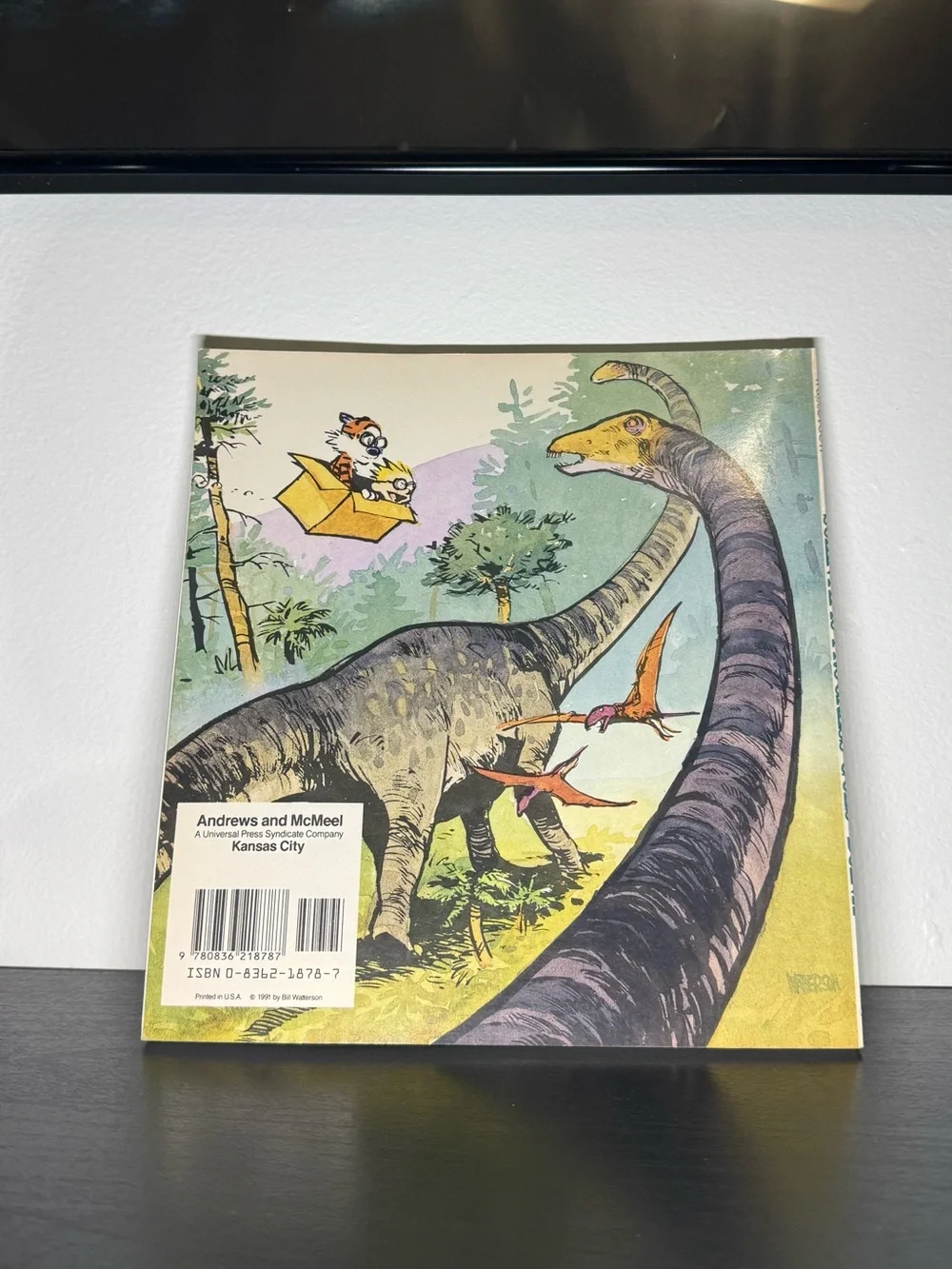 New Vintage 1991 Calvin & Hobbes: Scientific Progress Goes “Boink” Bill Book